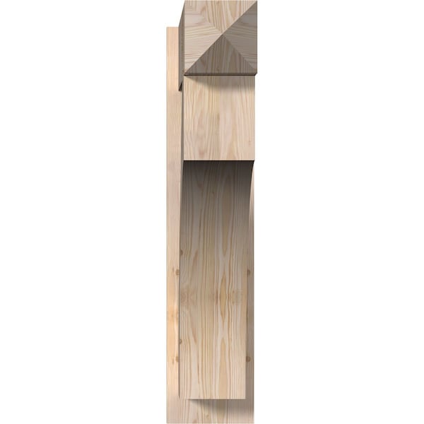 Westlake Smooth Arts And Crafts Outlooker, Douglas Fir, 7 1/2W X 30D X 34H